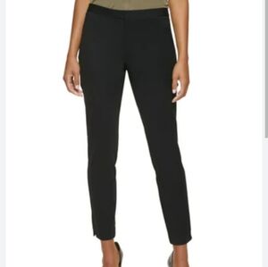 Calvin Klein black ankle stretch pants